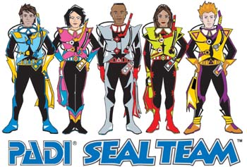 PADI seal team kids